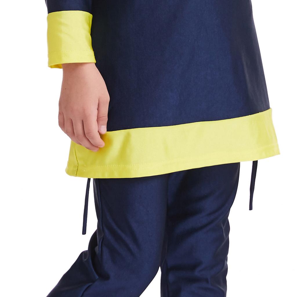 Swimsuit Girls 3pcs Long Sleeve Kids Swimwear Muslim Islamic Swimming Suit Sets