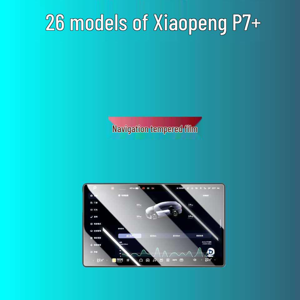 Compatible Tempered Film for Xiaopeng GX/P7+/P7/X9/G9/G7/G6/M03 Center Console Screens