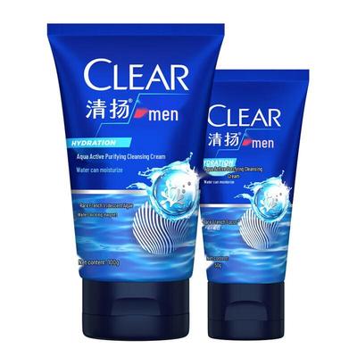Clear Men's Hydrating Face Wash Duo