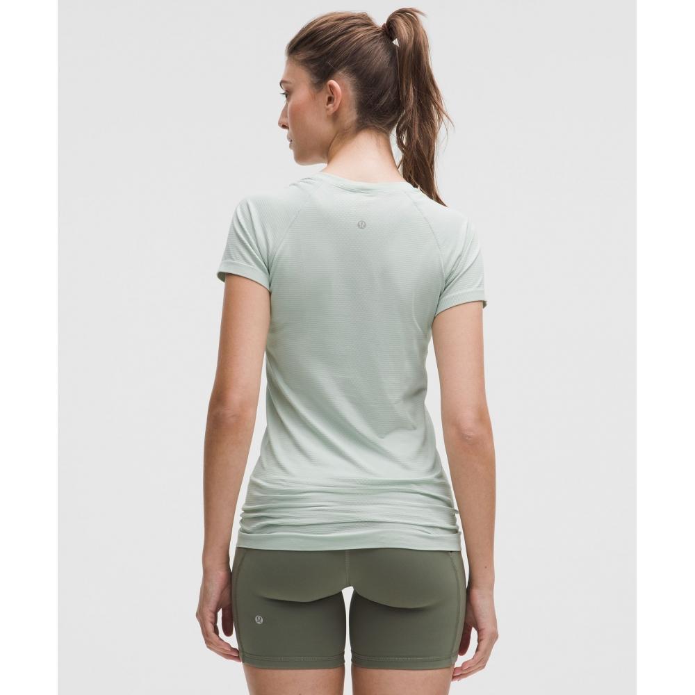 Lululemon Swiftly Tech Short Sleeve Shirt 2.0  Hip Length Pelican Pelican