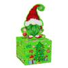Party Gift Christmas Box With Elf Motif For Festive Decoration Presentation Gift