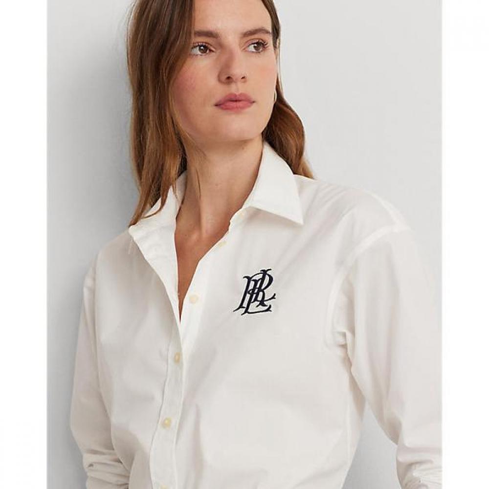 Lauren Ralph Lauren Stretch Katoenen Shirt Wmlrshts6820379100 