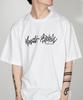 MONSTER REPUBLIC Movement Basic Logo Black T-Shirt White