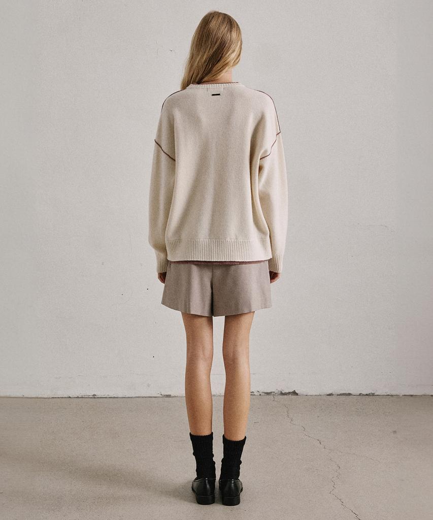 Artid Wool Pleated Scott_Beige