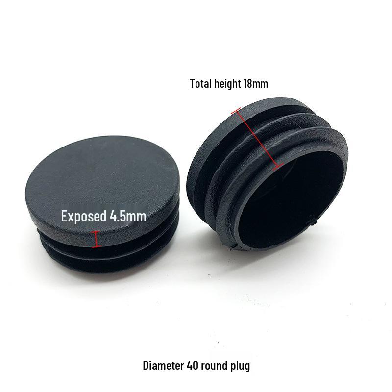 Round Plastic Hole Stopper: Wear-Resistant Chair Leg and Pipe Plug Cover