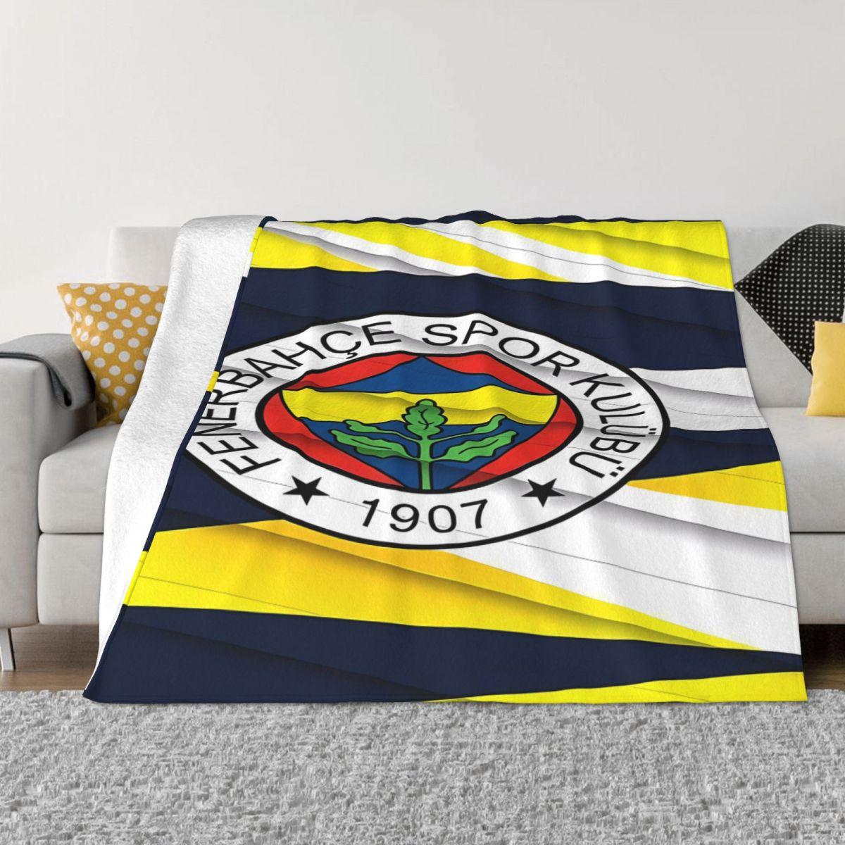 

Треугольное одеяло Фенербахче 2024 Ультрамягкое микрофлисовое одеяло 30x40in