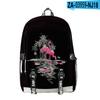 Classic Novelty Cool Flamingo 3D Print Student School Bags Unisex Oxford Waterproof Notebook Multifunction Travel Backpacks