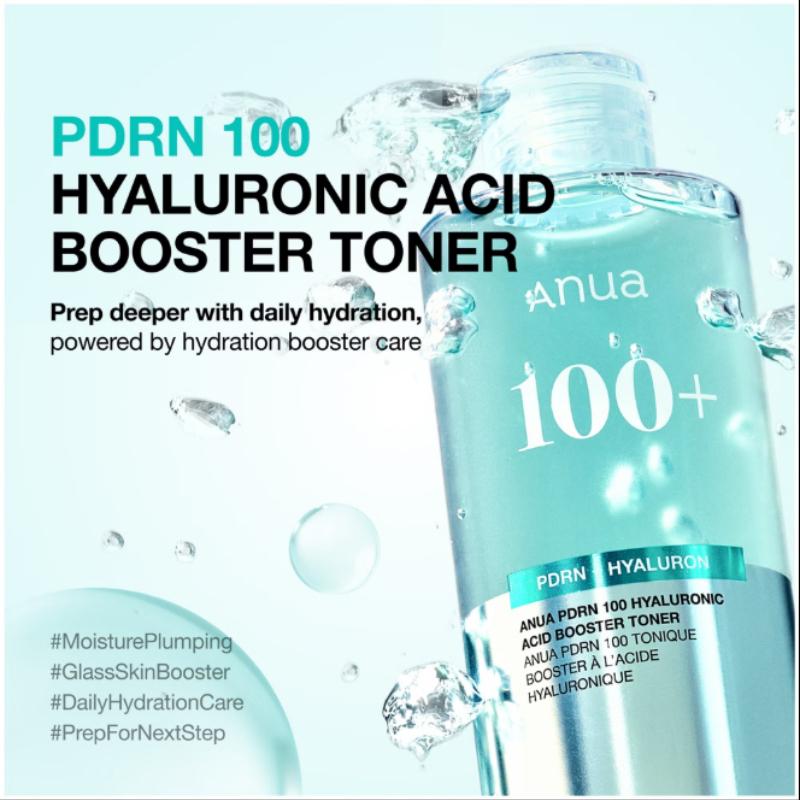 Anua 100+ PDRN Hyaluronic Booster Toner 250ml