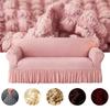 Elastic Sofa Cushion Seersucker Skirt Edge Sofa Cover Full Pack Double Seat Cover Four Seasons Universal Anti Slip Sofa Towel