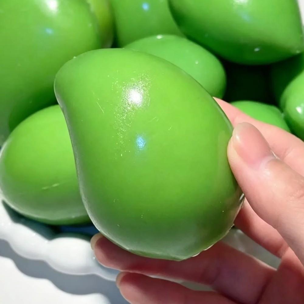 Handgemachtes Mango Quetschspielzeug Farbwechselndes Knisterndes Knetbarer Fidget Ball Zitrone Stressball Fidget Spielzeug