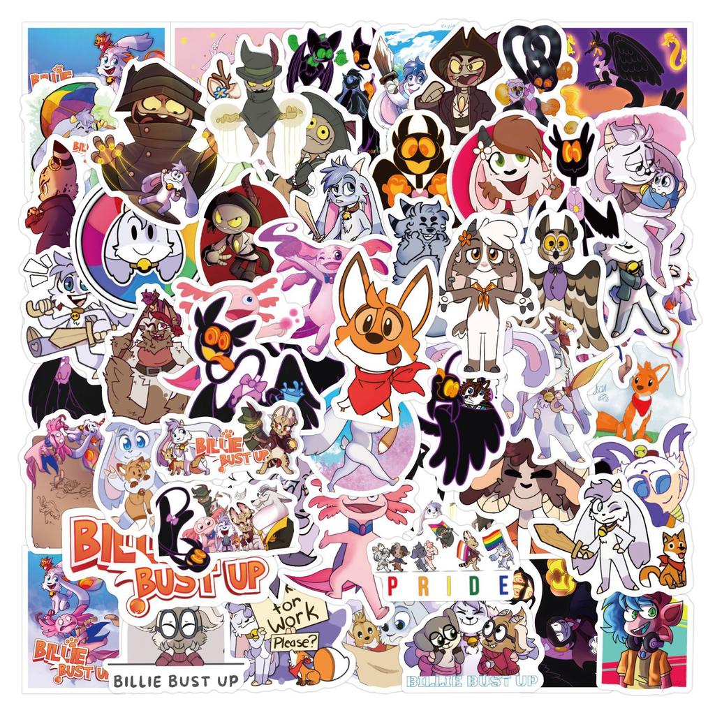 50/110 New Style Billion Bust Up Graffiti Stickers Decorative Notebook Skateboard Water Cup Stickers
