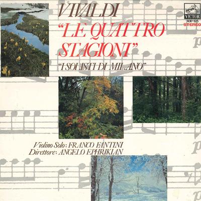 Schallplatte ANGELO EPHIRIKLAN(ZUSTAND.)/I SOLISTI  - Vivaldi/Die Vier Jahreszeiten VX65 VICTOR Japan Klassik Gebraucht