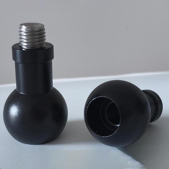 17mm/25mm Kulehodeadapter Enkel Justering M6/M8/M10 Bolt Kulehodeadapter Telefonholder Biltilbehør