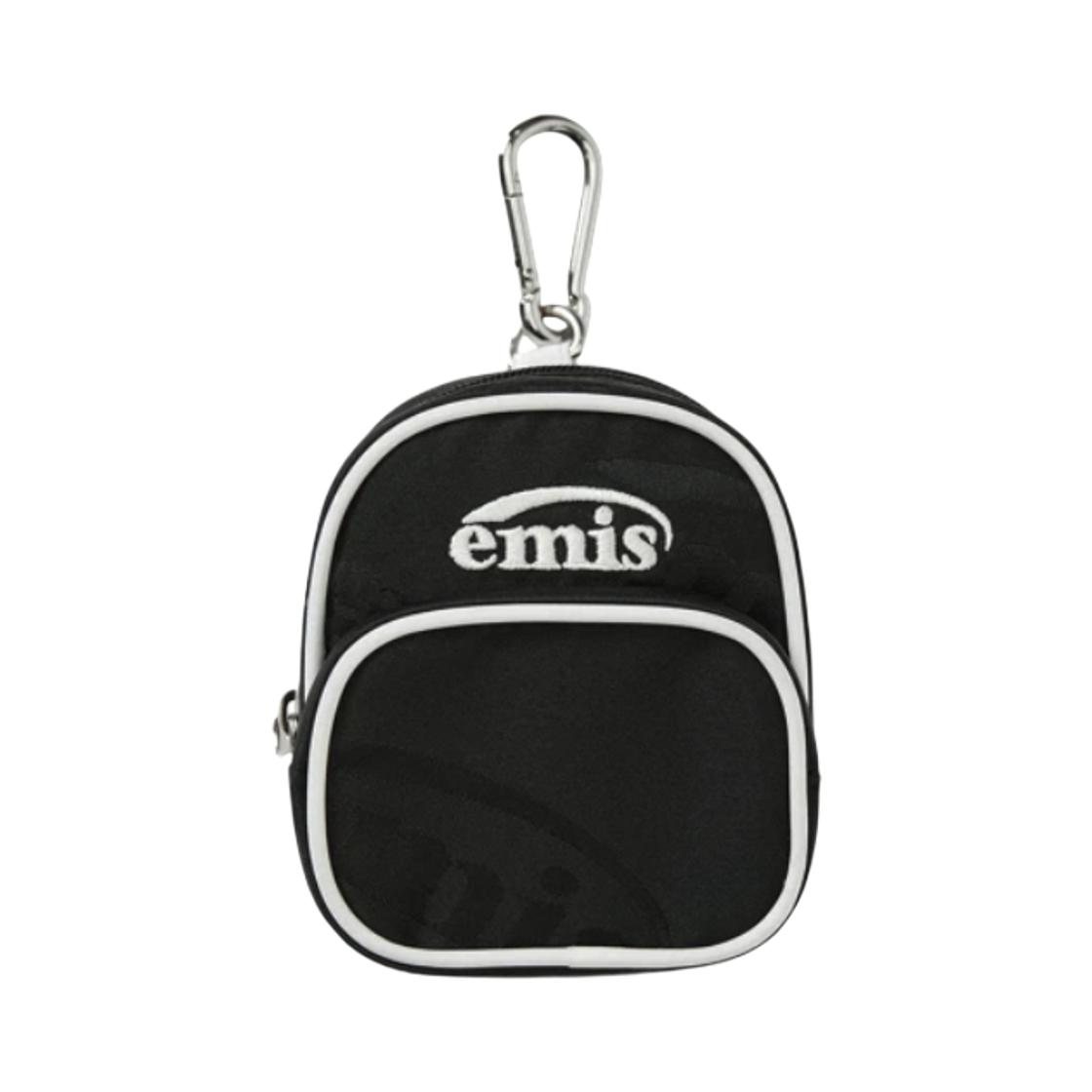 Emis Logo Jacquard Keyring Black ONE SIZE