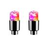 2Pcs Bicycle Valve Light LED Bike Wheel Light Tire Valve Cap Neon Lamp Waterproof Tyre Wheel Valve Caps Auto Accessories