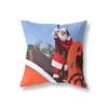 Merry Christmas Santa Claus Print Pattern Cushion Cover Home Living Room Sofa Decoration Square Pillow Pillow Cover