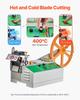 Automatic Webbing Cutting Machine Hot and Cold Ribbon Shoelaces Cutter