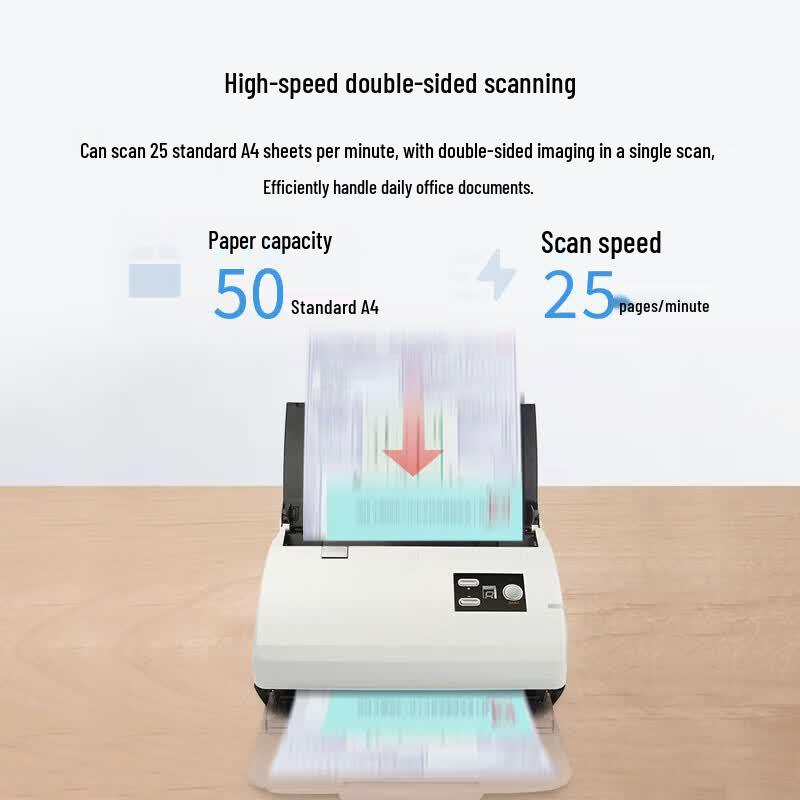 Hanvon HW-3125G High-Speed Duplex Document Scanner CN plug (adapter included)