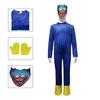 [Milky Time] Poppy Playtime Huggy Wuggie Kissy Missy Cosplay Halloween Kids (Huggie Wuggie, 130cm)