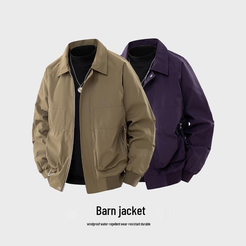 

MEDE Мужская куртка в стиле ретро-амбара, тяжелая XL