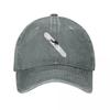 Vintage  Dive Flag Bubble Red White Baseball Caps Unisex Style Distressed Snapback Cap Outdoor Summer Gift Hats Cap
