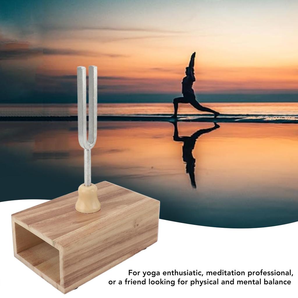 Chakra Tuning Fork Set 512Hz High-Purity Steel Tuning Forks Singing Tones Healing Yoga Meditation Healing Sound Experiment and Relaxation Tuning Set