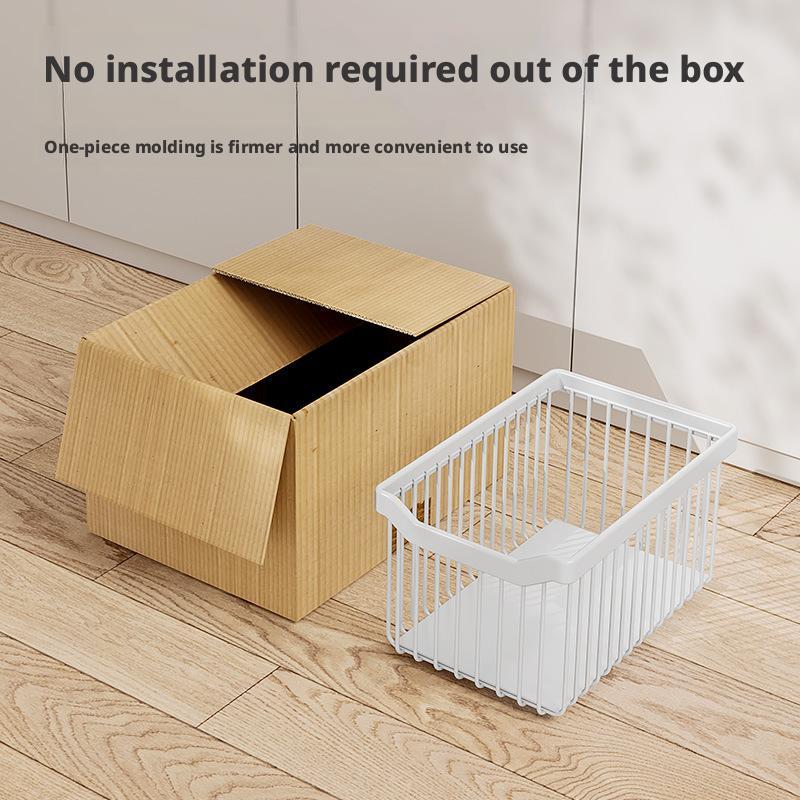 Under Sink Organizers Rack Pull Out Medicine Cabinet Layered Storage Basket Kitchen Seasoning Bowls Drawer Holder Storage Box