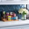 Space-Saving Spice Jar Storage Set Multi-Tier Seasoning Organizer 3-Tier Spice Rack  Restaurant