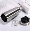 Drinkware Water Bottles Stainless Steel Shaker Bottle Leak Proof Protein Mixing Healthy Metal Shaker Cup With Shaking Ball
