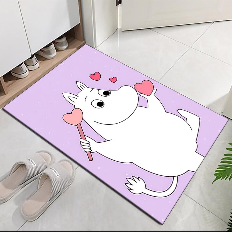 Moomin Teppich für Bürostuhl Wohnzimmer Schlafzimmer Küche Dekor Geschenke