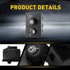 15061682 Fits 2003-2006 GMC Sierra Yukon Fog Light Rear Wiper Control Switch EXV