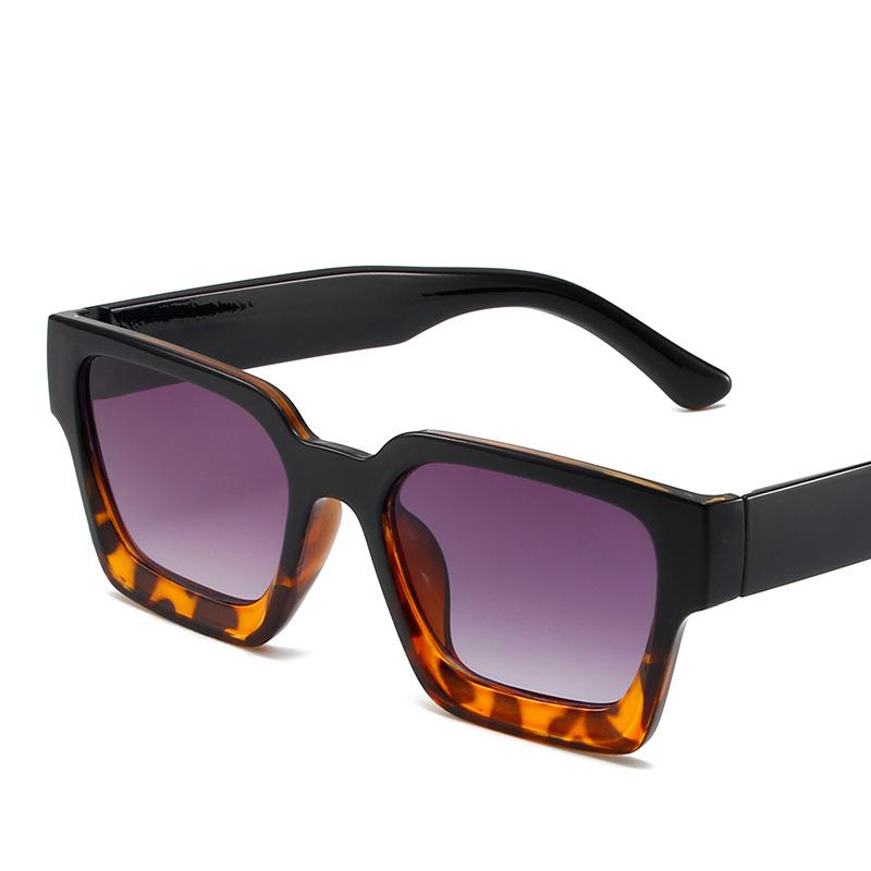 New Vintage Square Sunglasses Women Men PC Frame Retro Shades Fashion Designer Brand Sun Glasses for Male Female