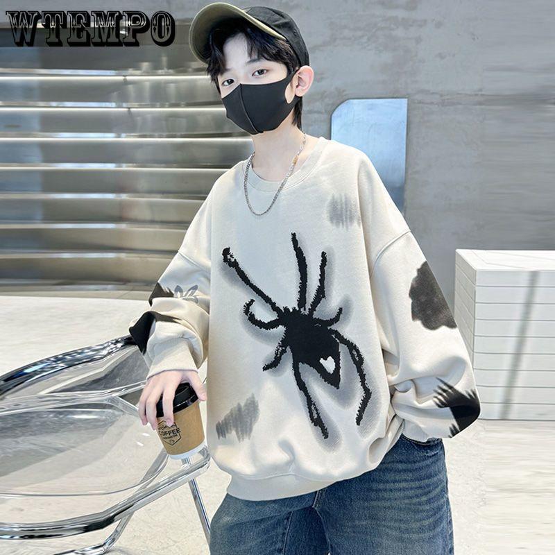 

Children s Clothing Boys Hoodie Cartoon Printed Top Boys Autumn Top 120