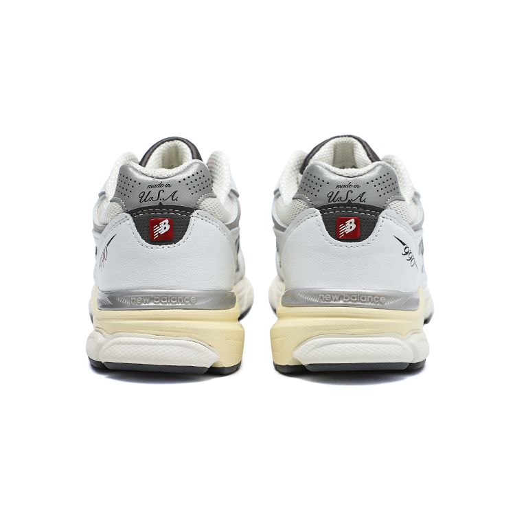 Teddy Santis x New Balance 990v3 Made in USA Sea Salt Unisex Sneaker Weiß Rain-Cloud M990AL3