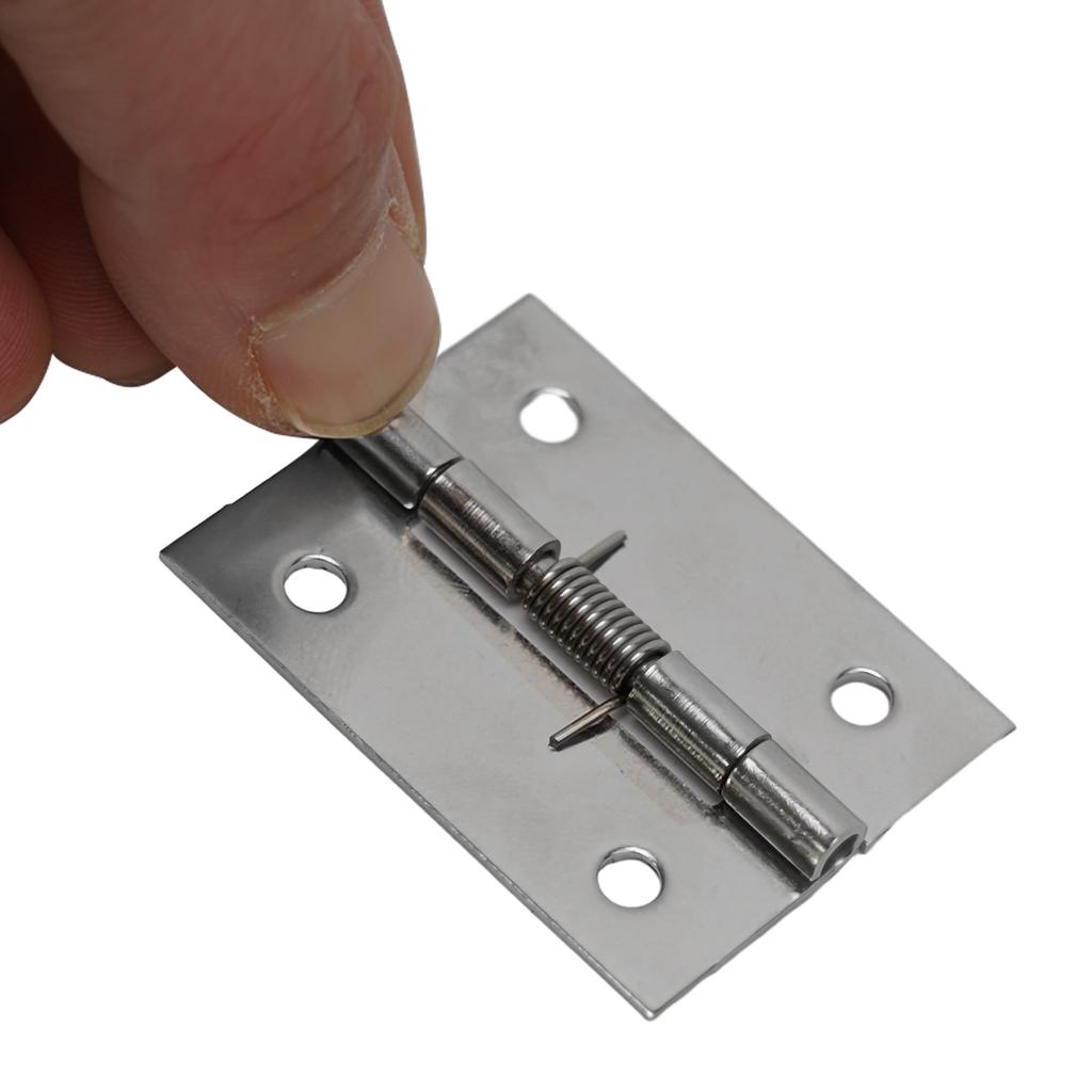 Door Internal Hinge Self Closing Spring Stainless Steel Install By Screw