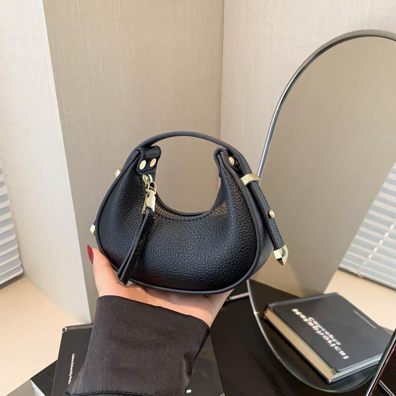 2024 Women's High-End Crescent Dumpling Bag: Versatile, Popular, Small Handbag