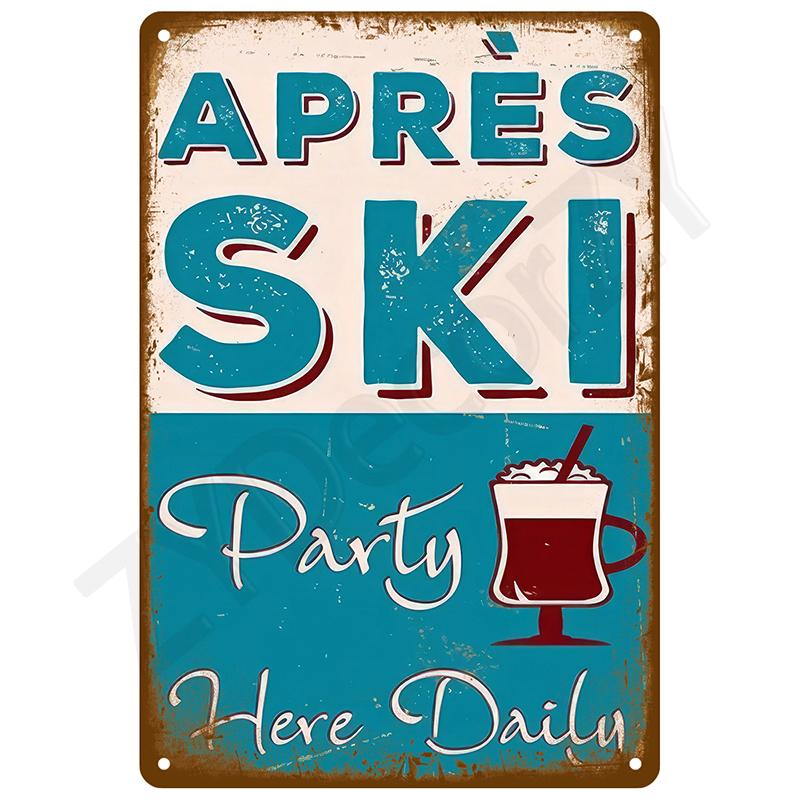 Retro Tin Sign Vintage Metal Signs Plates Posters House Interior Bathroom Wall Art Mural Aesthetic Room Home Decor Decorations