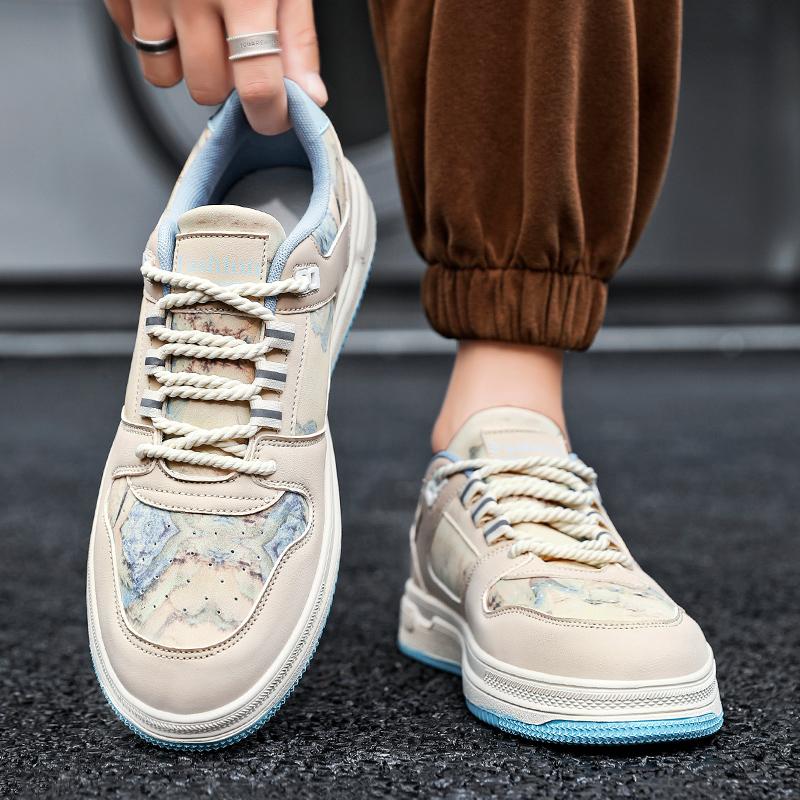 Men’s Jogging Sports Shoes Casual Street Style Running Sneakers Students Large Plus Size Skate Boarding Shoes