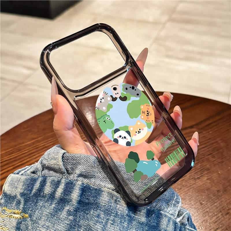 

Apple 17Promax/iPhone 17Pro Earth Edition Case with Small Animal Design iPhone 12