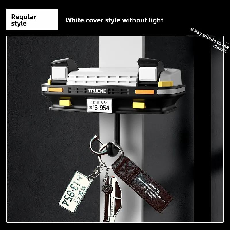 Home Initial D AE86car Headlight Key Hanger Creative Storage Rack Hook Ae86 Key Holderwallhome Decormodern