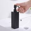 Flacone Pompa in Acciaio Inossidabile 304 Nero Flacone Doccia Dispenser Sapone Bagno Lavanderia Cucina