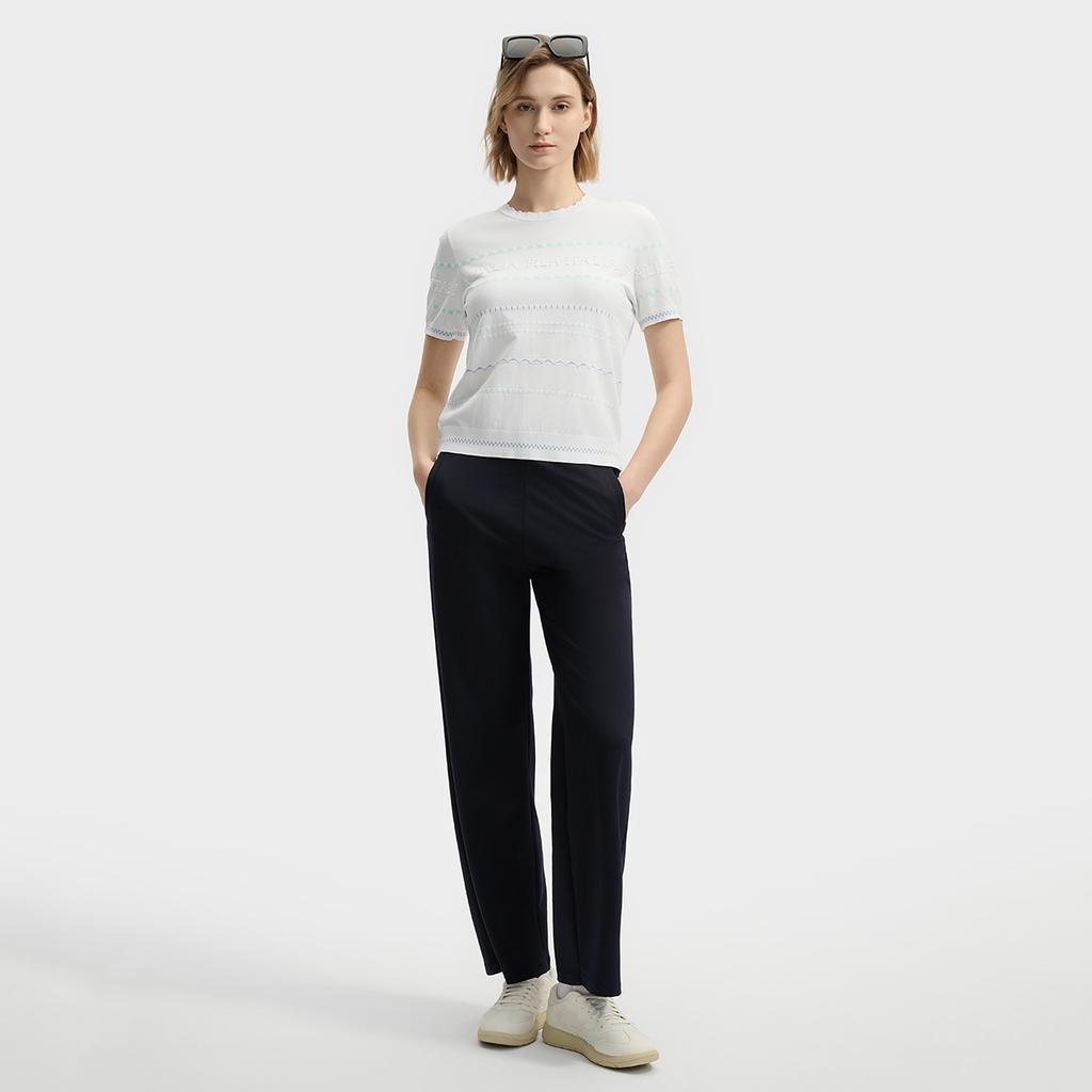 New FILA Knitwear Women's Standard White F11W523405F-WT