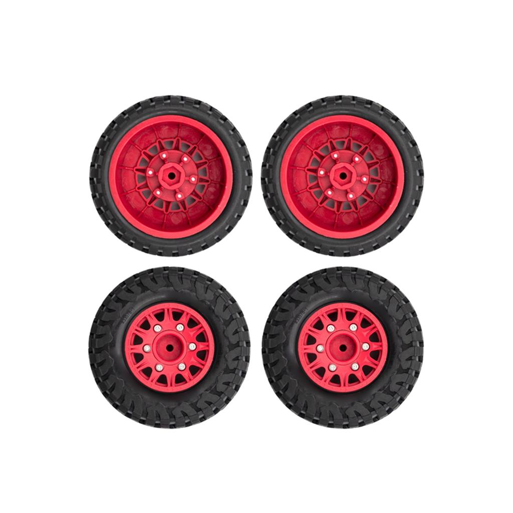 Car Tires with Wheel Rims 4pcs Replacement for 1Celsius10 slash K1 Short Truck