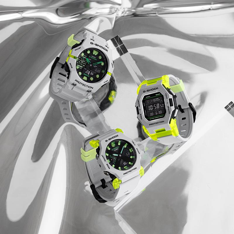 CASIO GD B500 200m Waterproof Quartz Movement Resin Strap Watch Men's Watches Black Dial GD-B500MW-8JF