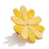 Eetit Trendy Colorful Enamel Flower Y2K Golden Ring for Women Summer Daily Stainless Steel Trendy Adjustable Finger Jewelry Gift