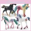 Magical Fantasy Unicorn Figurine Collection With Realistic Details In Vibrant Colors