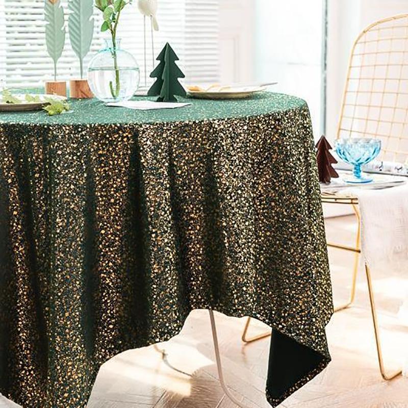 Tablecloth 1PCS Christmas Day Decoration Table Party Towel 100x160cm