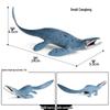 Cognitive Large Stegosaurus Solid Dinosaur Toy: Jurassic Simulation Animal Figure for Kids