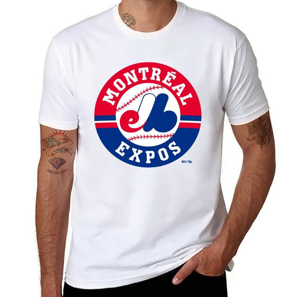 Expos Montreal TShirt Printed T Shirts for Unisex Funny T Shirts Cotton TShirt