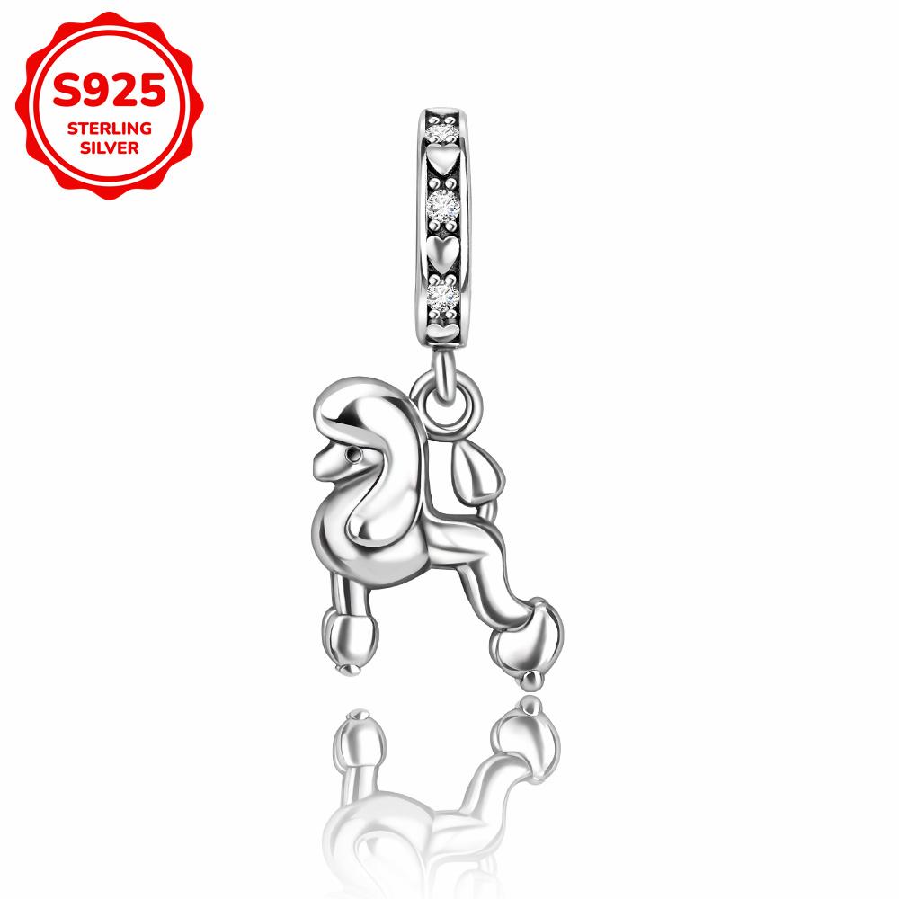 

S925 silver Firefly Love Airplane Suitcase Stars Moon Sun Charm Beads Fit Original Bracelet Woman DIY Jewelry Making коричневый